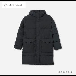 Everlane ReNew Long Puffer (Black)
